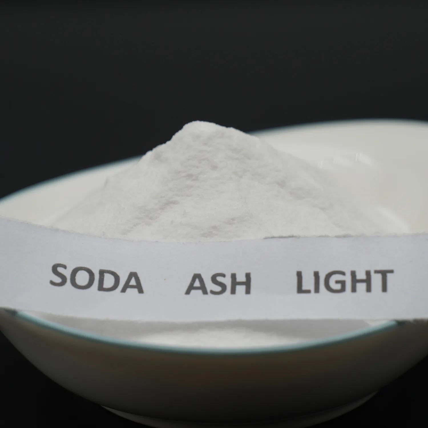 Light Soda Ash White Powder Closeup